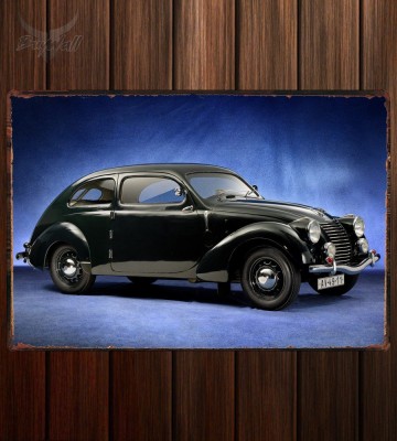 Металлическая табличка Skoda Rapid OHV Streamlined Tudor (Type 922)